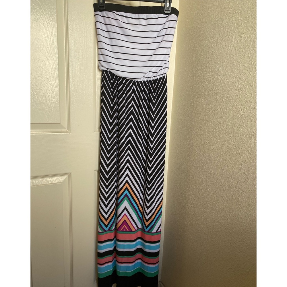 Charlotte Russe Strapless Maxi Dress
